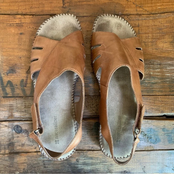 Naturalizer leather sandals - Picture 2 of 8